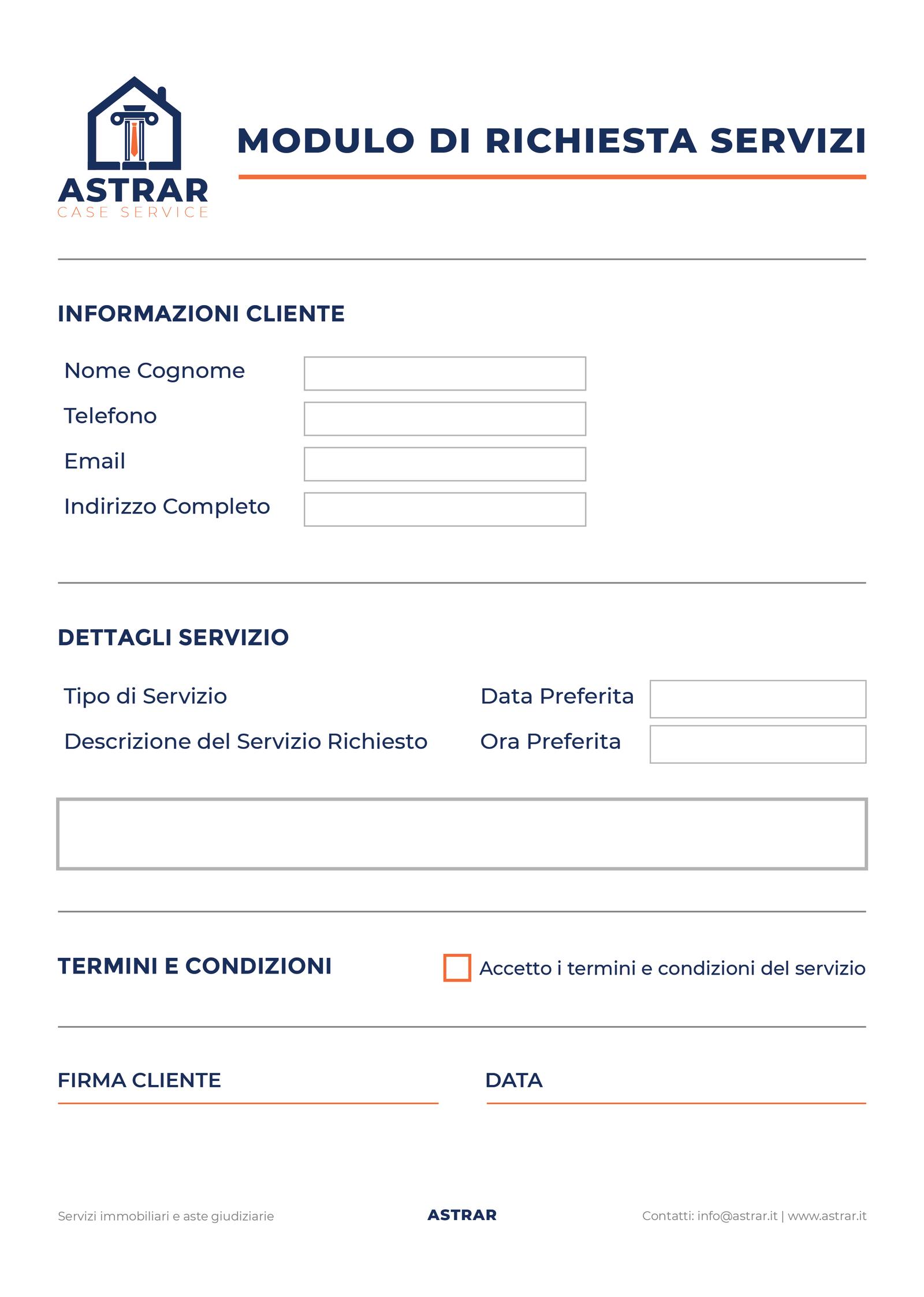 ASTRAR Case Service — Service Request Form-01