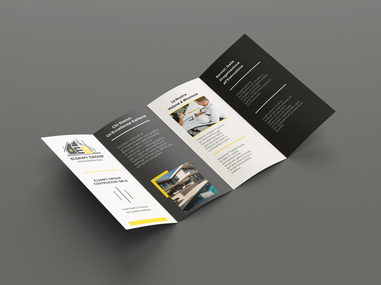 ELSAWY GROUP — bruchure mockup front